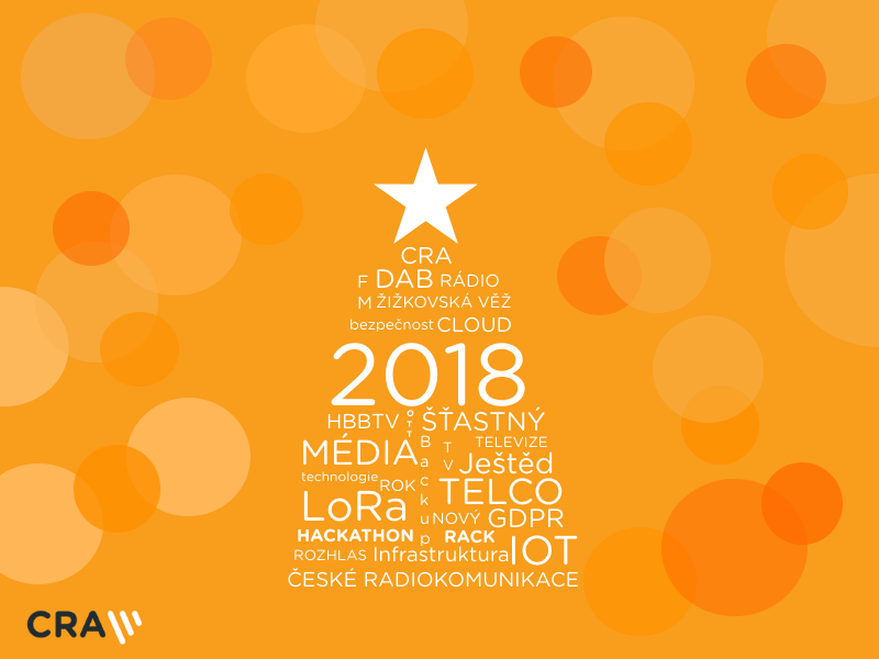 Vše nejlepší do nového roku 2018 přejí CRA