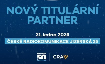 České Radiokomunikace jsou titulárním partnerem závodu Jizerská 25
