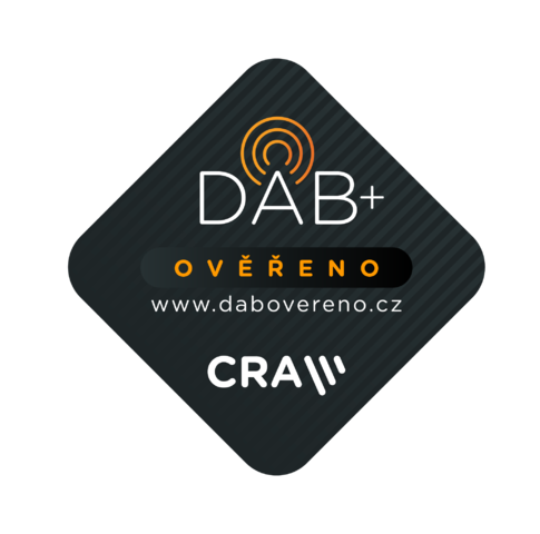 Spouštíme certifikaci pro digitální rozhlasové přijímače „DAB+ ověřeno CRA“
