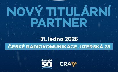 České Radiokomunikace jsou titulárním partnerem závodu Jizerská 25